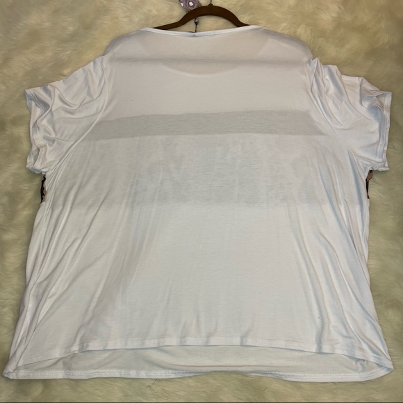 Boohoo Plus Animal Color Block T-Shirt - Picture 5 of 7